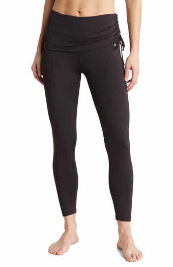 Yogalicious Womens Lux Ballerina Ruched Ankle Legging - Antler - X Small :  Target