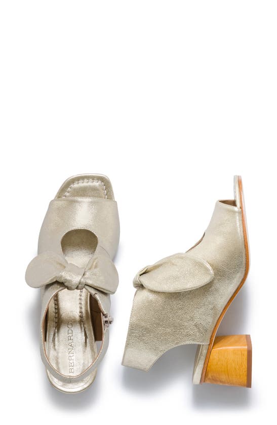 Shop Bernardo Footwear Bernardo Lizzie Sandal In Champagne