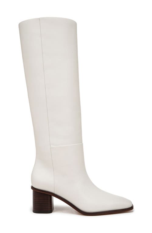 Shop Vince Gerrie Knee High Boot In Milk