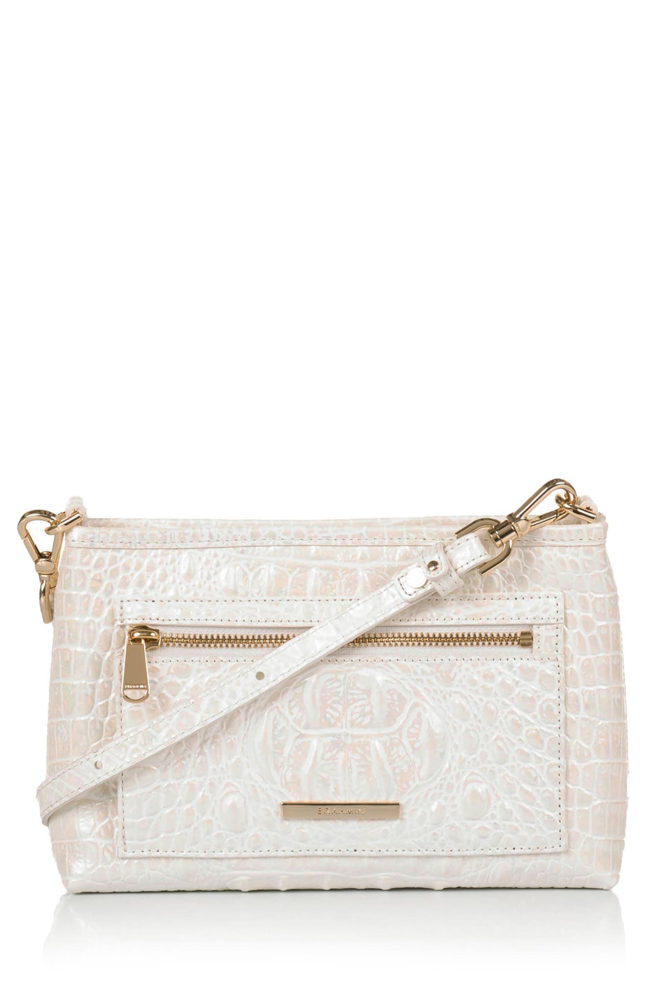 Brahmin Vida Dragon Melbourne Leather Crossbody | Smart Closet