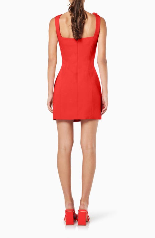 ELLIATT ELLIATT TROMPE ROSETTE MINIDRESS