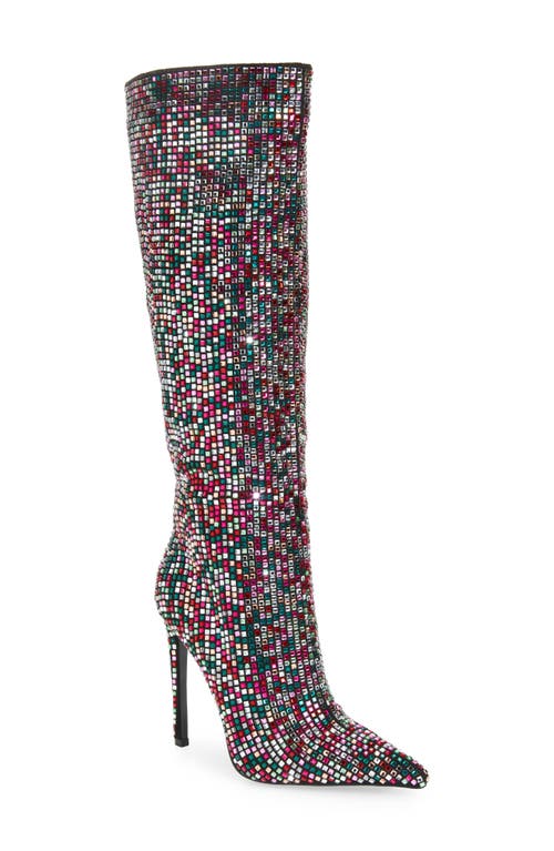 Izzy Tall Boot in Pink Multi