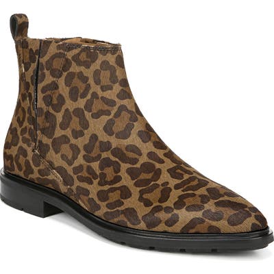 Via Spiga Emelin Water Resistant Bootie- Brown