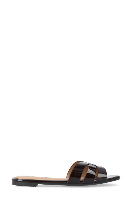 Journee Collection Journee Womens Arrina Wide Width Flat Sandals In Brown