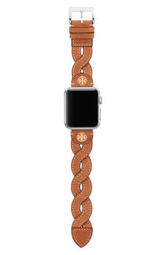 Tory Burch McGraw Leather Apple Watch Watchband Nordstrom