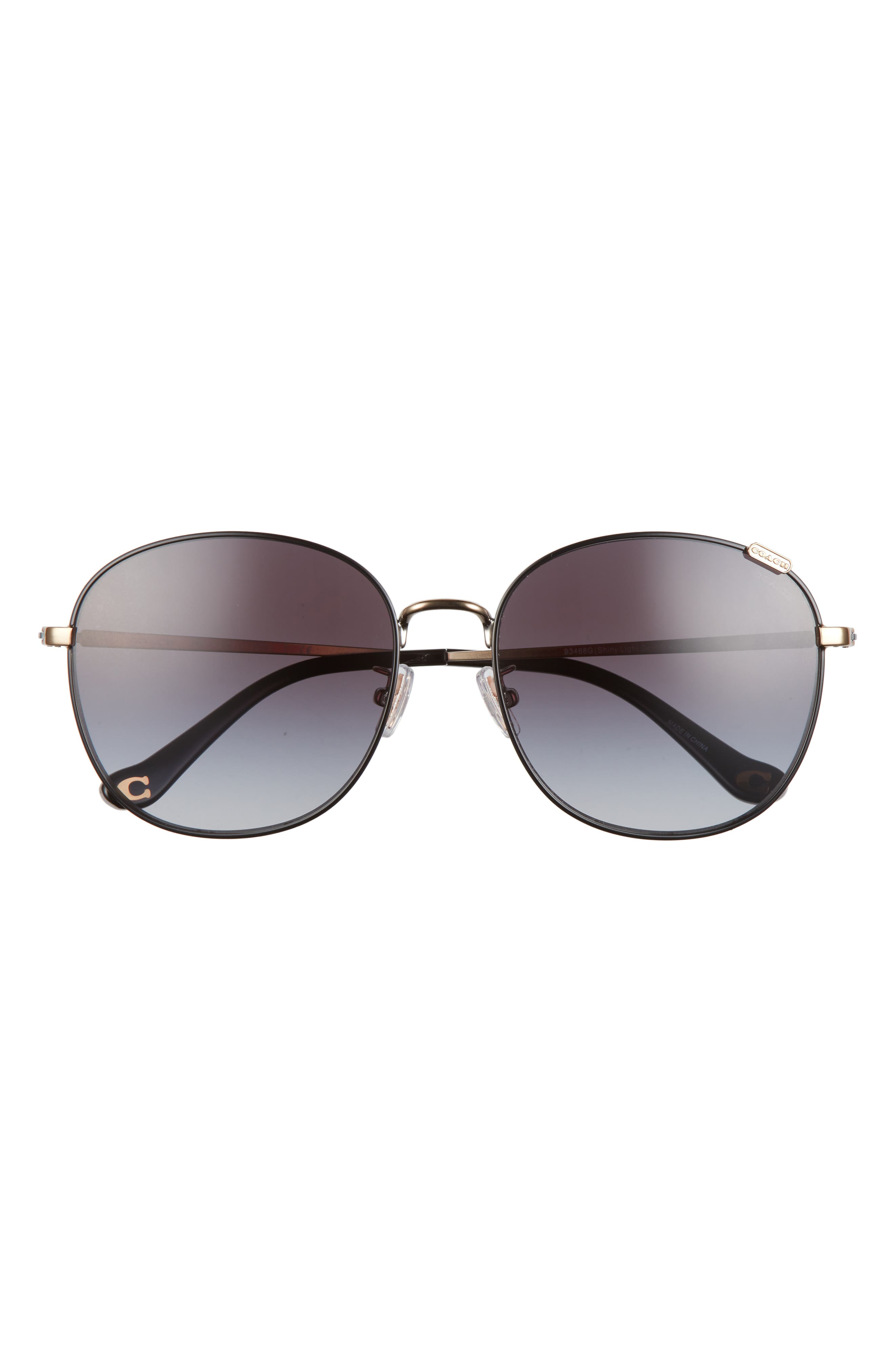 coach sunglasses round