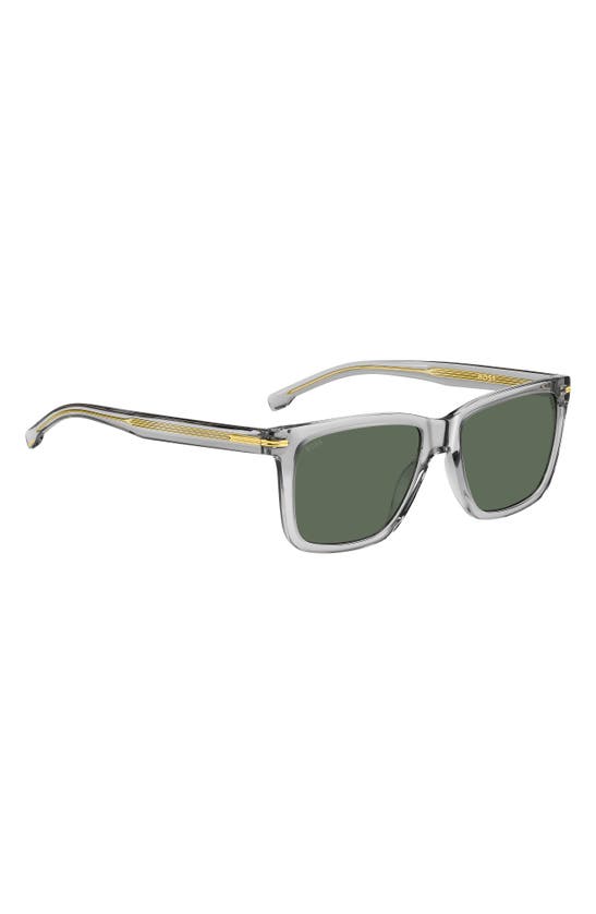 Hugo Boss 55mm Square Sunglasses In Grey