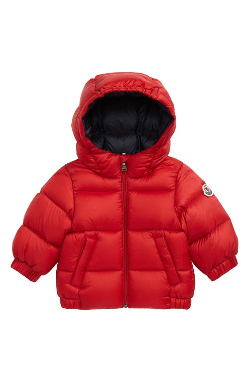 Moncler New Macaire Down Puffer Jacket Red at Nordstrom,