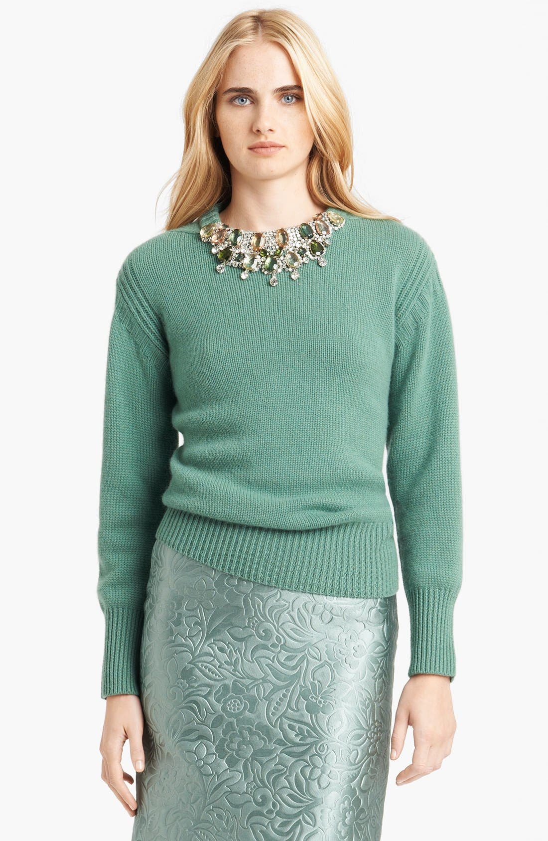 Burberry Prorsum Embellished Sweater Nordstrom