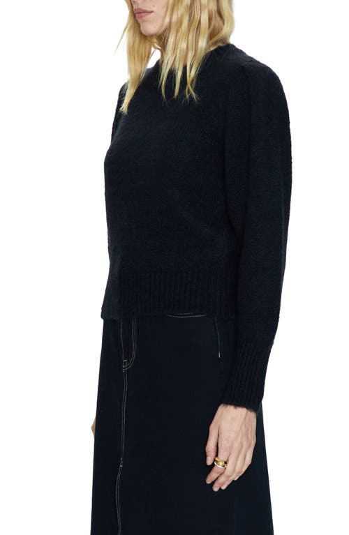 Shop Pistola Colette Crewneck Sweater In Noir