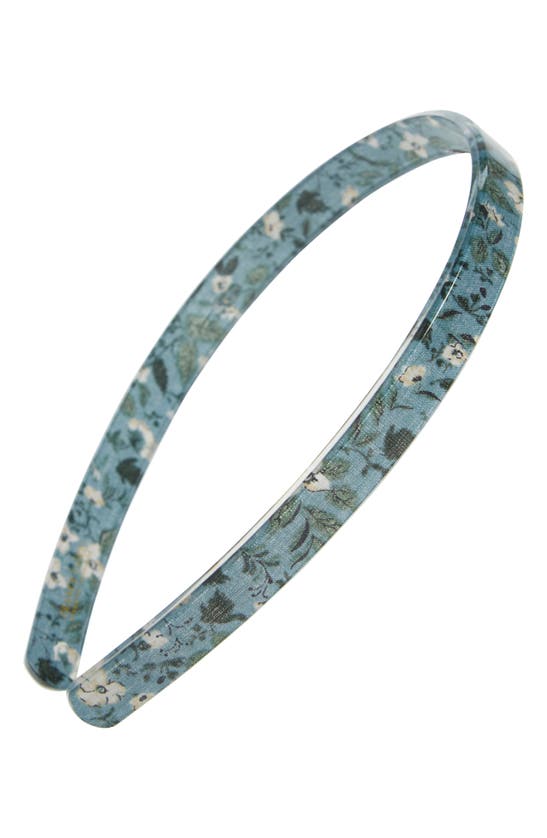 France Luxe Skinny Headband In Victoria Forrest