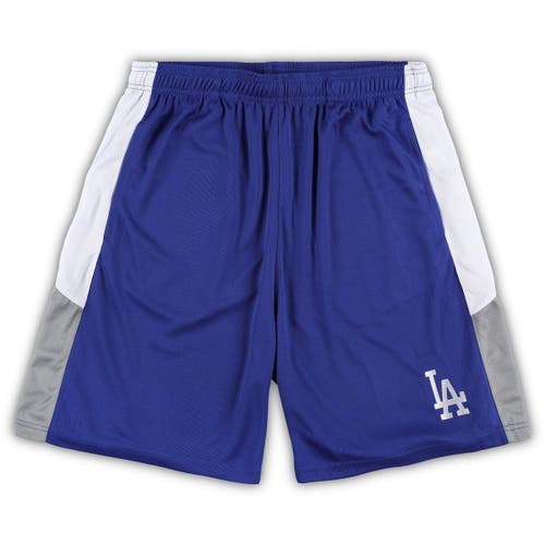 PROFILE Men's Royal Los Angeles Dodgers Big & Tall Team Shorts