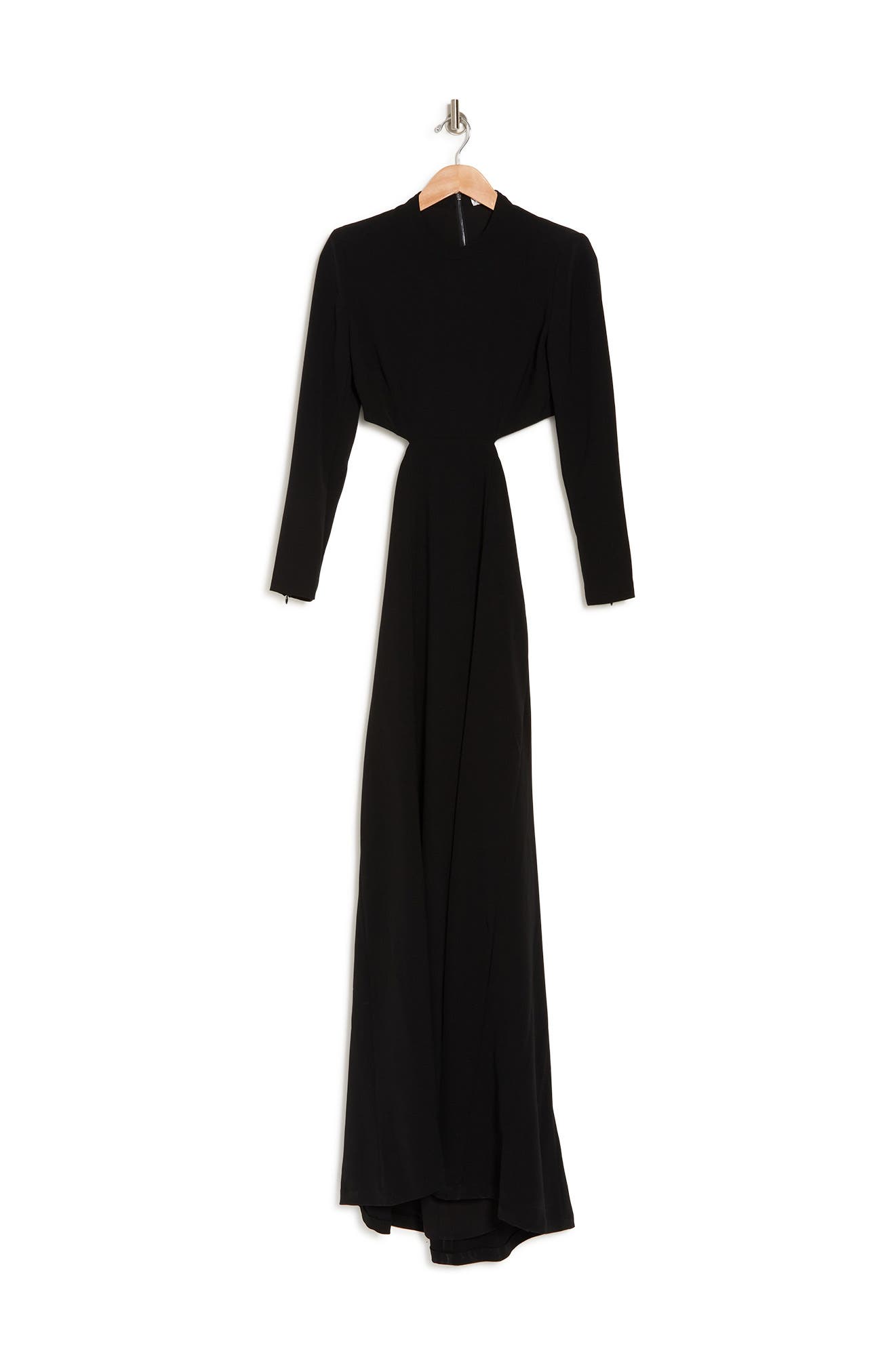 A.l.c Gabriela Cutout Long Sleeve Maxi Dress In Black