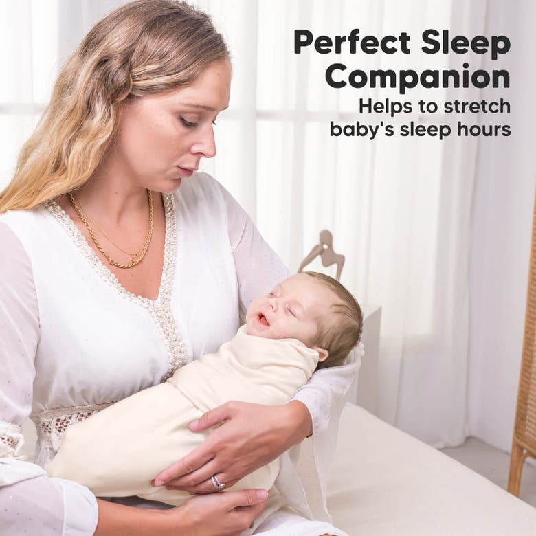 Keababies 3-pack Soothe Zippy Swaddle Wrap In Angelic