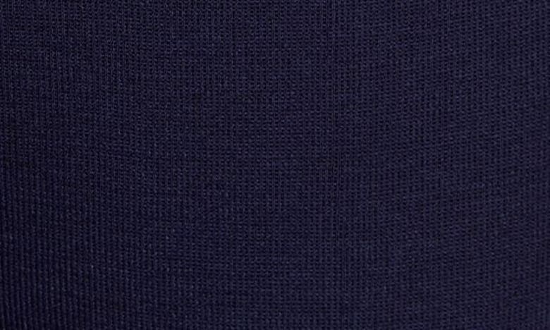 Ming Wang Straight Leg Knit Pants In Indigo