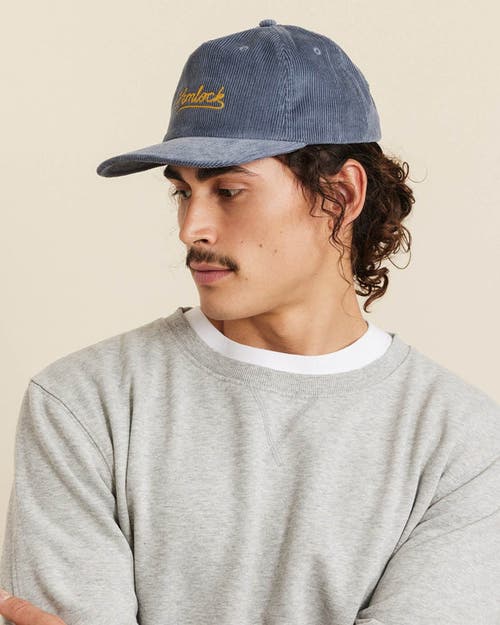 Shop Hemlock Wesley 5 Panel Hat In Dusty Blue