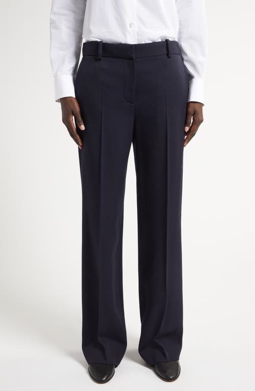 THE ROW THE ROW ENCORE STRAIGHT LEG WOOL PANTS 