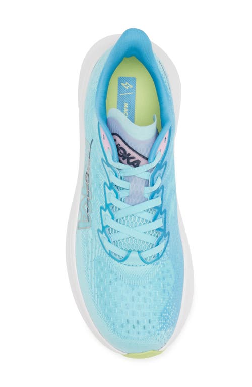 Hoka Mach 6 Running Shoe In Blue
