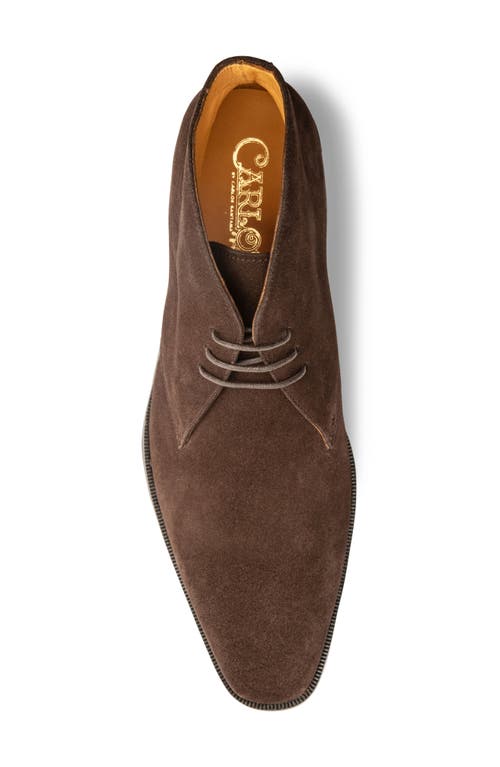 Carlos Santana Corazon Chukka Boot In Chocolate Brown
