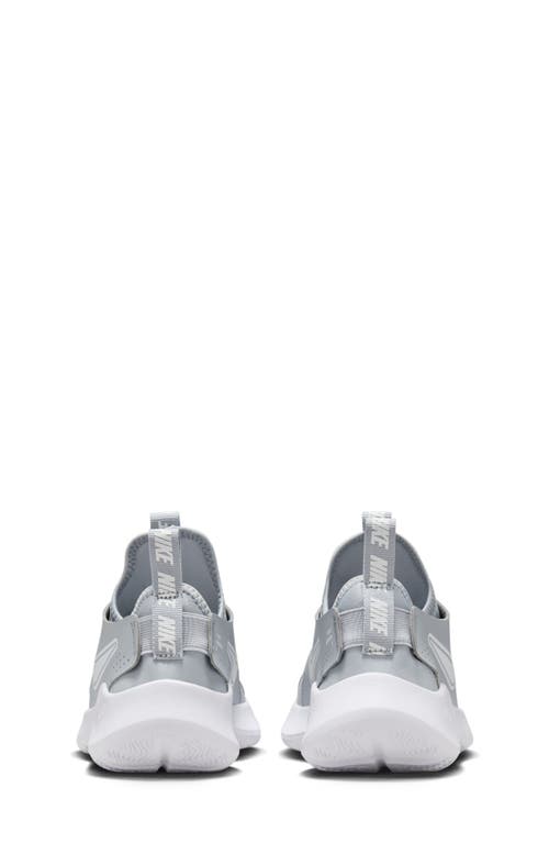 Nike Flex Runner 3 Slip-on Shoe In Wolf Grey/white