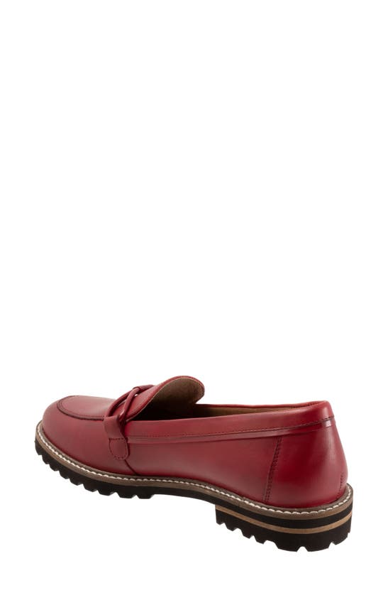 Shop Trotters Fiora Loafer In Red