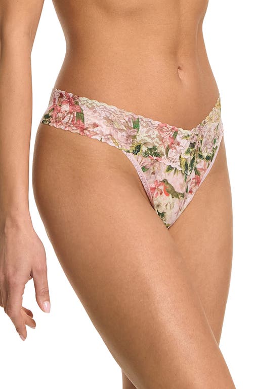 Shop Hanky Panky Print Original Rise Thong In French Garden