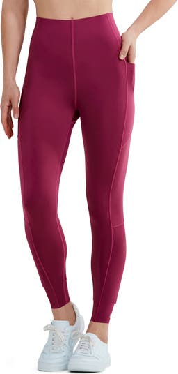 NEW Nordstrom Zella High Waist 7/8 Daily Pocket Leggings Size XXL Pink  Pants