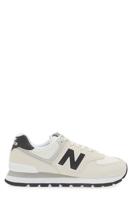 Shop New Balance 574 Classic Sneaker In White/ Black
