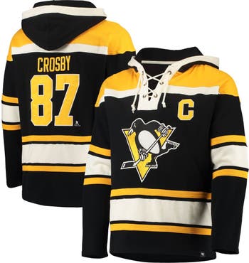 Pittsburgh Penguins '47 Brand NHL Lacer Fleece Hoody - Large
