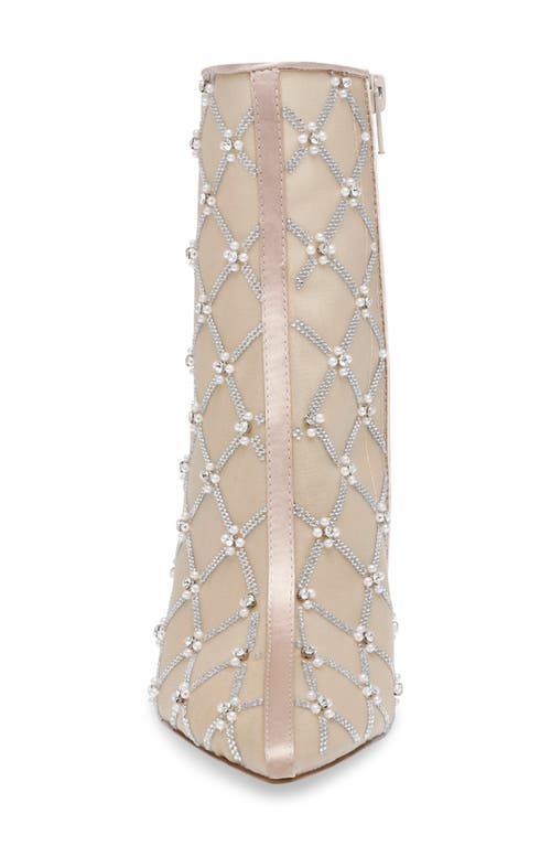 BETSEY JOHNSON BETSEY JOHNSON LARK CRYSTAL EMBELLISHED BOOTIE 