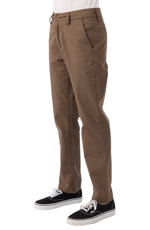 Shop O'neill Kids' Transporter Standard Fit Stretch Cotton Chinos In Chocolate Chip