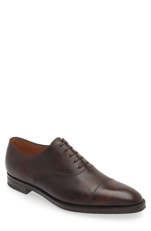 John Lobb Hartland Classic Leather Oxfords In Brown