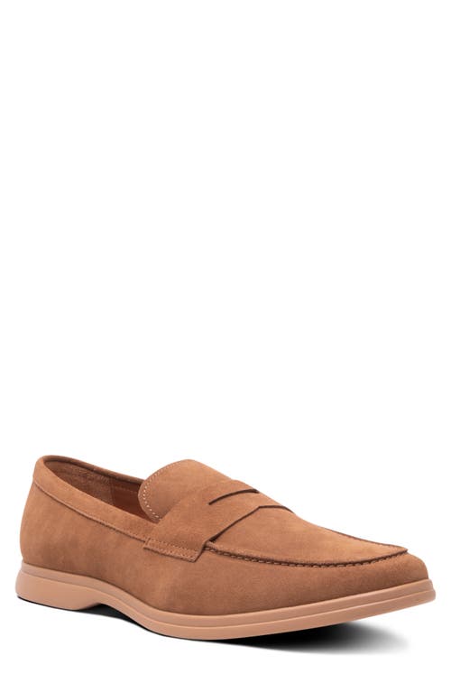 Gordon Rush Parkside Loafer in Cashew Suede