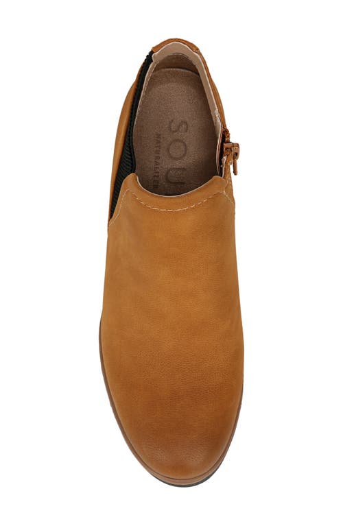 Soul Naturalizer Affirm Wedge Bootie In Light Toffee Faux Leather