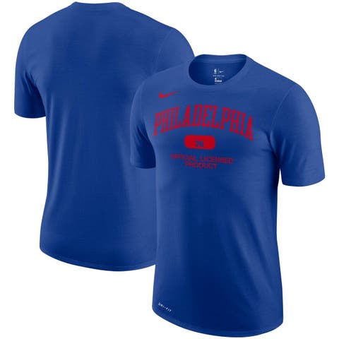 Men's Nike Royal Buffalo Bills Horizontal Lockup Legend Performance T-Shirt