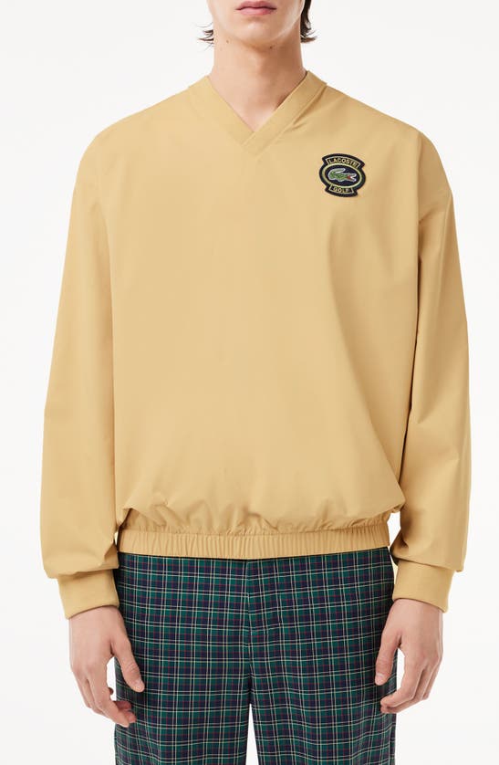 LACOSTE LACOSTE WATER REPELLENT GOLF SWEATSHIRT