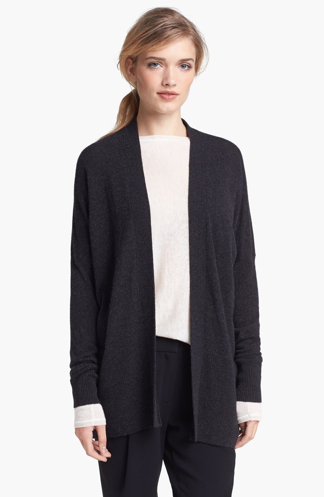 Vince Ribbed Cashmere Cardigan | Nordstrom