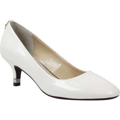 J. Renee Bettz Pump, White