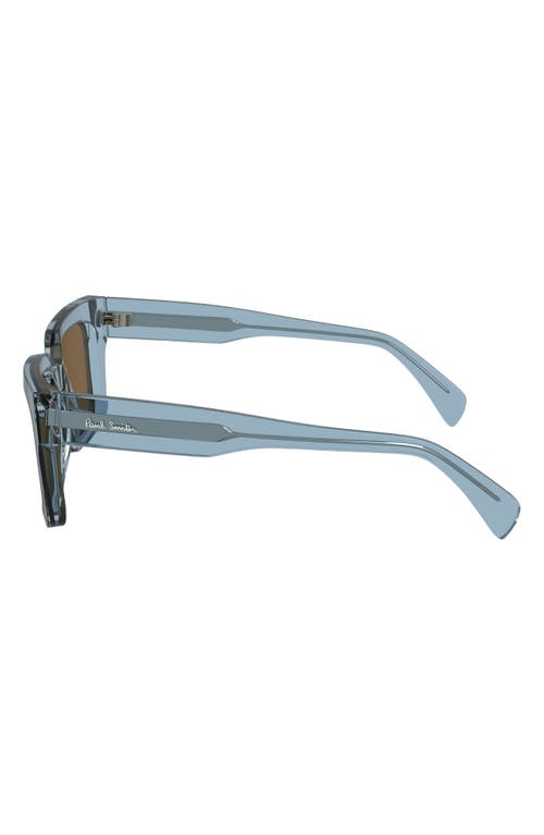 Paul Smith Kenton Square Sunglasses, 52mm In Azure