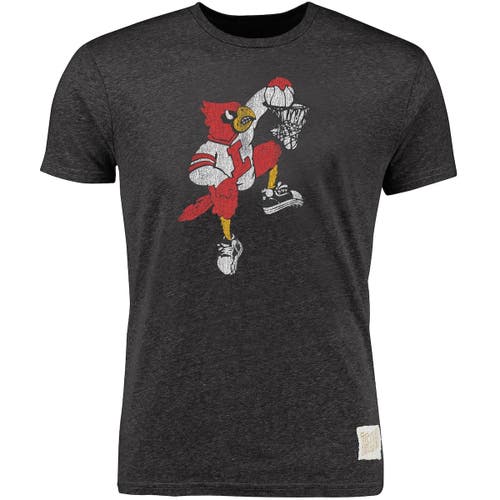 UPC 887722501516 product image for Men's Original Retro Brand Heather Black Louisville Cardinals Vintage Tri-Blend  | upcitemdb.com