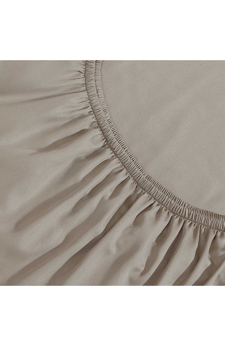 Calvin Klein Organic Earth Cotton Sateen Sheet Set, Alternate, color, Brown