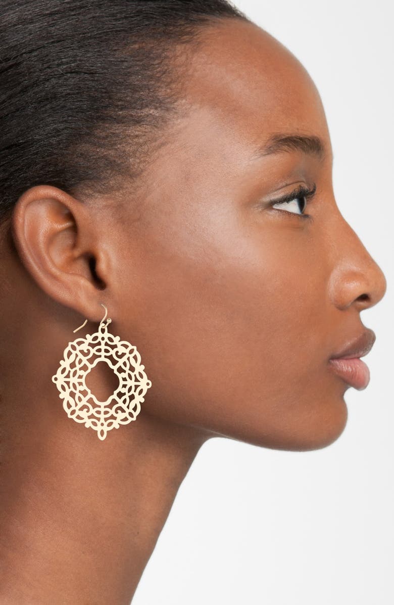 Nordstrom Filigree Drop Earrings, Alternate, color, 