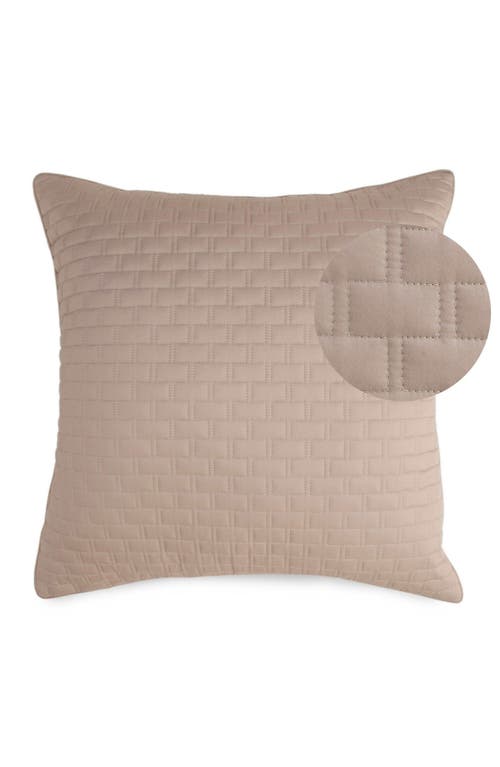 BedVoyage Quilted Euro Sham in Champagne at Nordstrom
