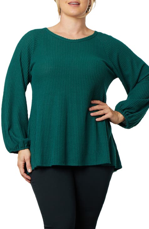 Green Plus-Size Tops for Women | Nordstrom