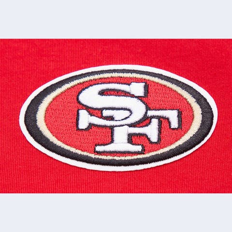 Fanatics Women's Branded Black San Francisco 49ers Wordmark Logo Racerback  Scoop Neck Tank Top