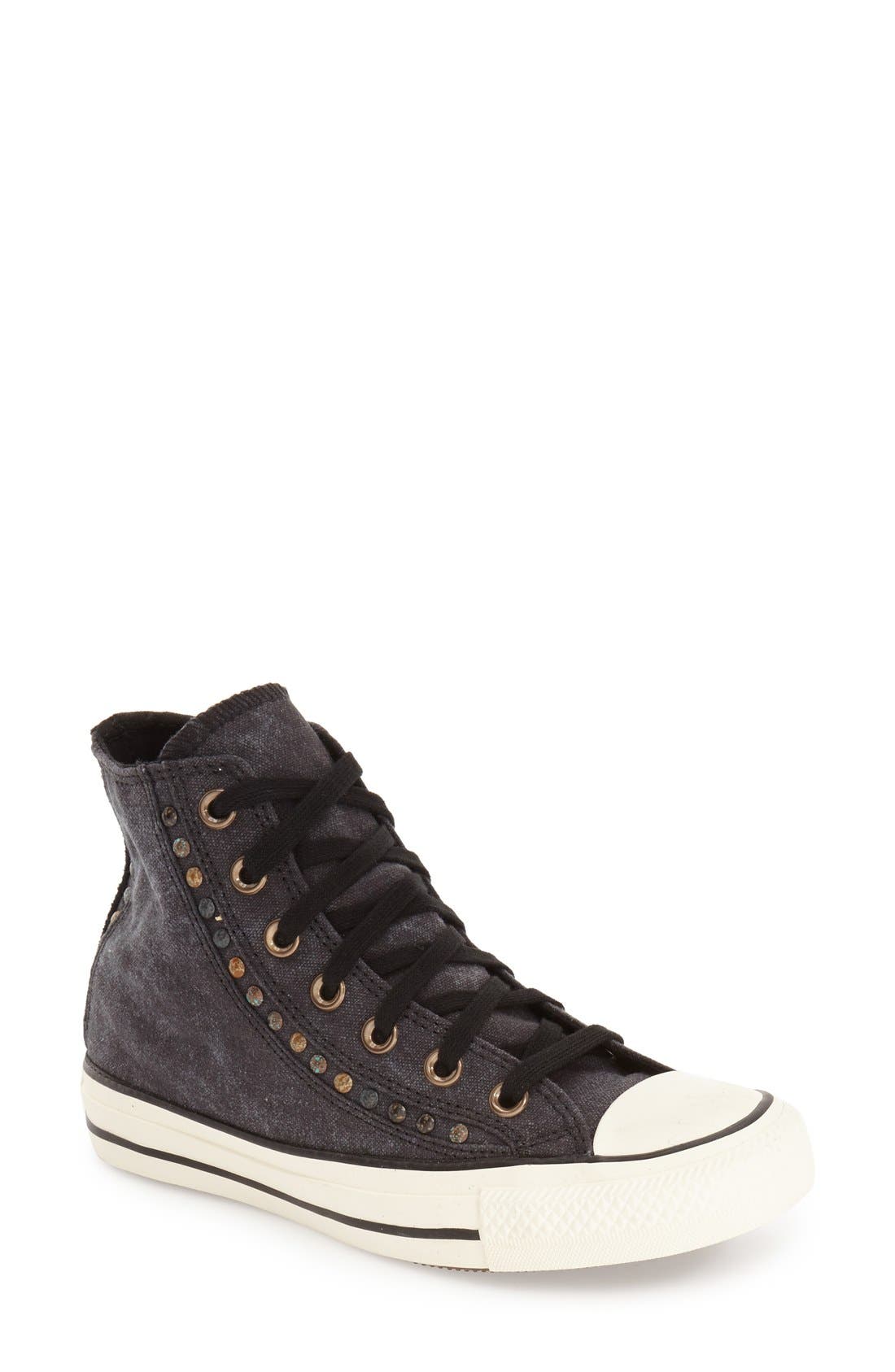 chuck taylor all star studded high top
