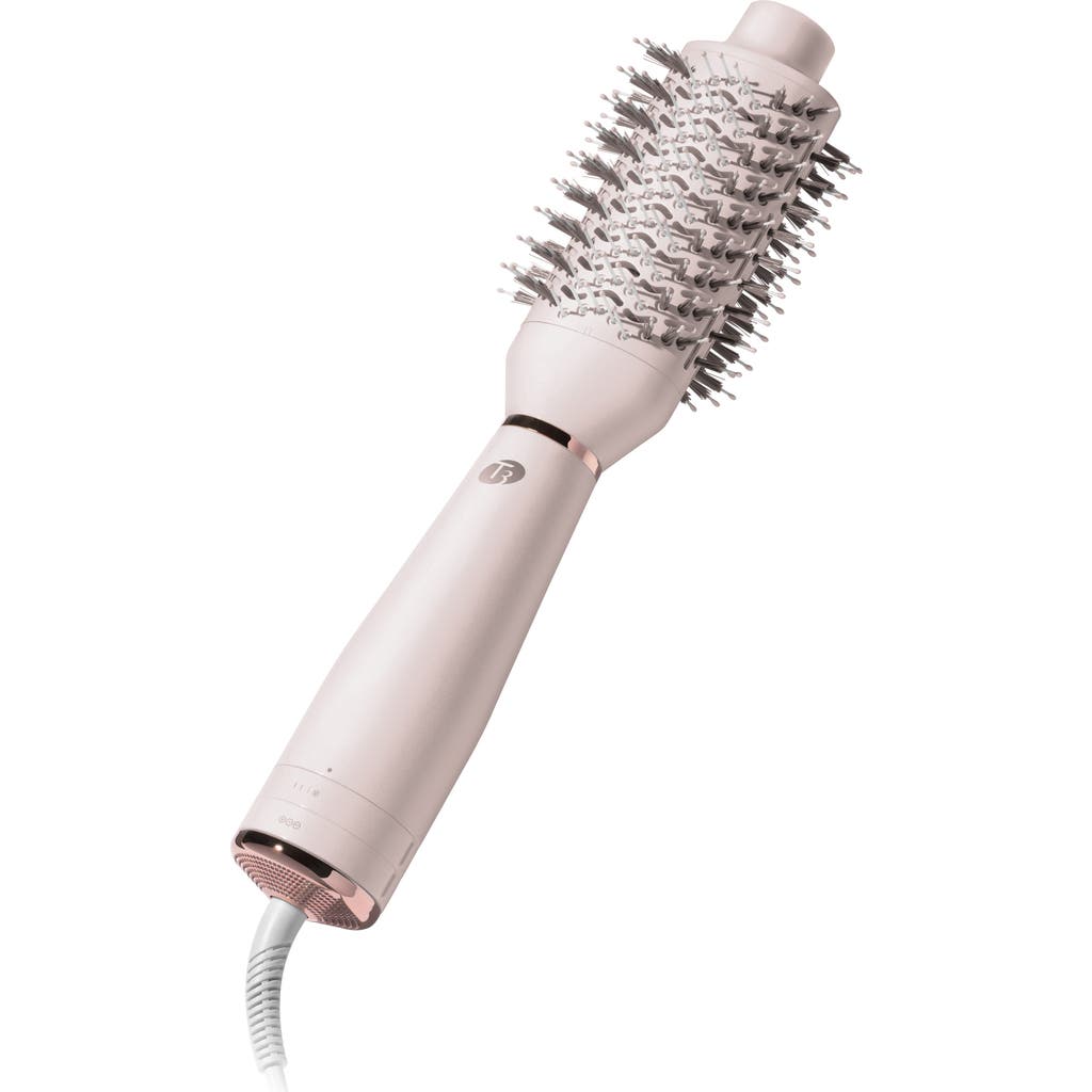 T3 Airebrush One-step Smoothing And Volumizing Hair Dryer Brush In Satin Blush