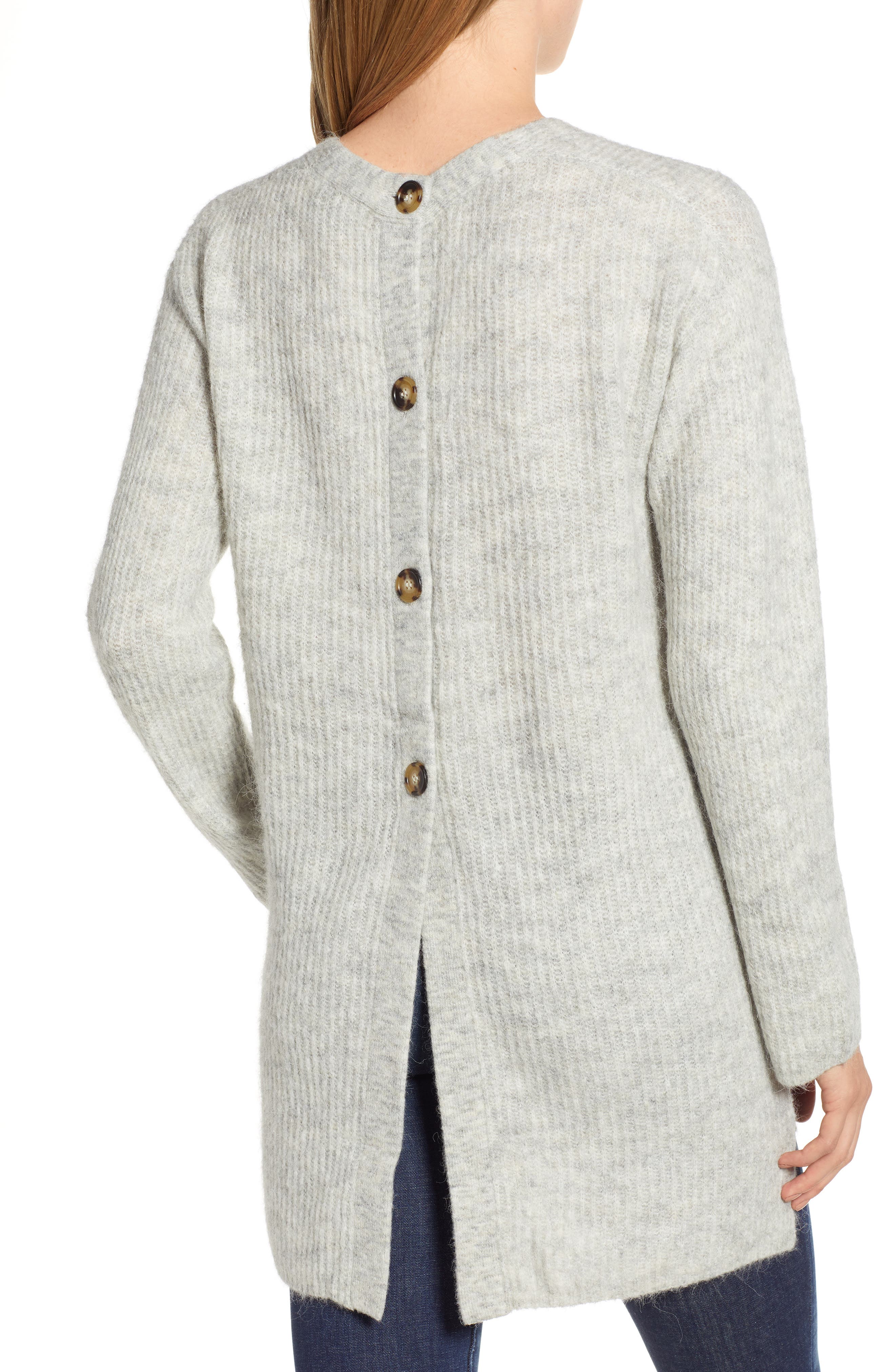 j crew button back sweater