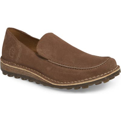 Fly London Meve Moc Toe Loafer, Brown