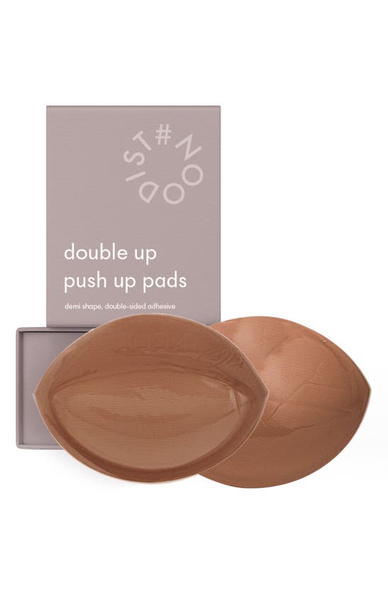 Shop Nood Double Up Push-up Pads In No.5 Soft Tan